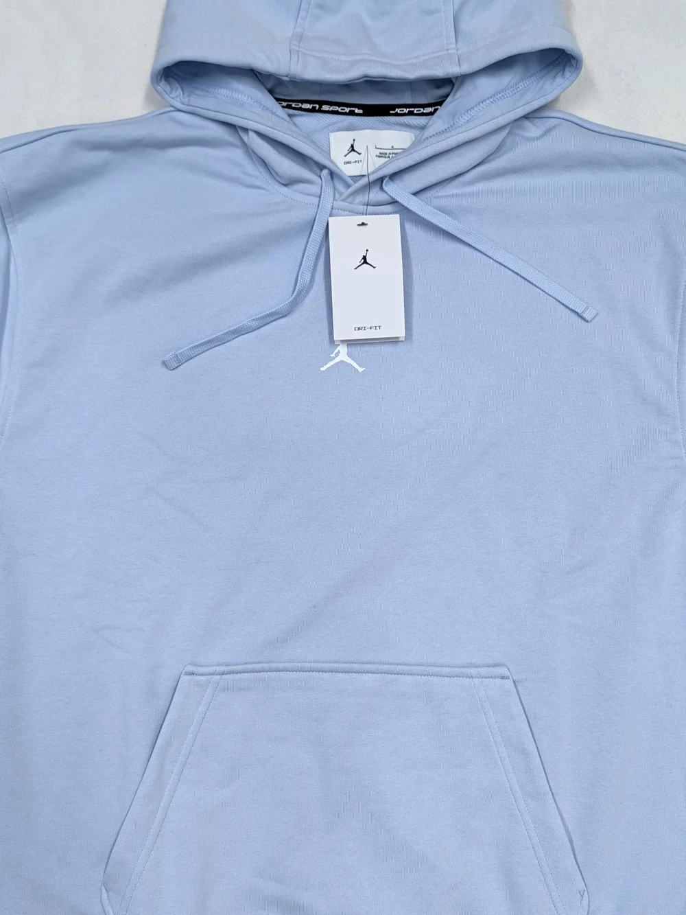 Jordan Sport Dri-FIT Moisture Wicking Pullover Hoodie Blue Men's Size L